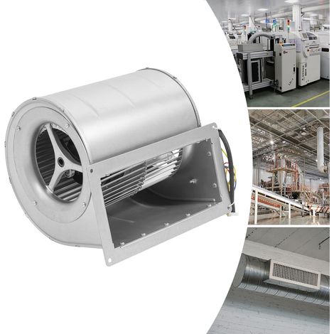 Radialventilator φ146190mm Radiallüfter Ventilator Gebläse Absaugung 840 m3/h 220V 1300 U/min für Desktop