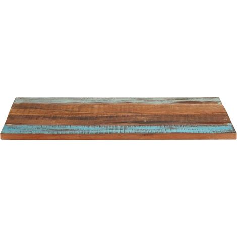 Maison Exclusive - Piano Tavolo Rettangolare 70x90 cm 25-27 mm Legno di Recupero (1/5)