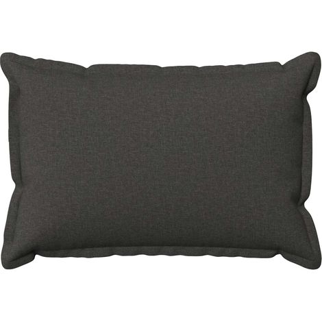 vidaXL Funda de almohada 2 uds. HOUTEN Gris oscuro 30 x 50 cm (1/2)