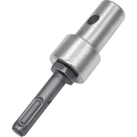 Adaptateur de perceuse à tarière, adaptateur filetage, mandrin sans clé 1/2", tige ronde M13 x 15 mm (1/4)