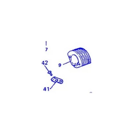 Yamaha 3HL-F172L-00 Support 2 DT50R 91-92