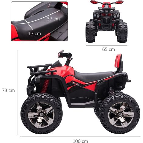 Quad enfant 3-5 ans, vitesse 3-8 km/h, autonomie 45 min, phares LED, musique USB, véhicule électrique tout-terrain, jouet motorisé garçon fille, cadeau idéal (1/5)