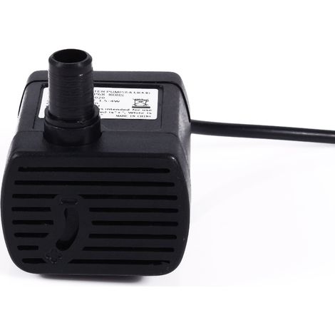 Brushless DC 6V 2W Micro Pompe à Eau Submersible avec Prise USB Solaire Ultra-Silencieux Mini Brushless Pompe De Refroidissement à Eau pour Fontaine Aquarium Circulation (1/5)