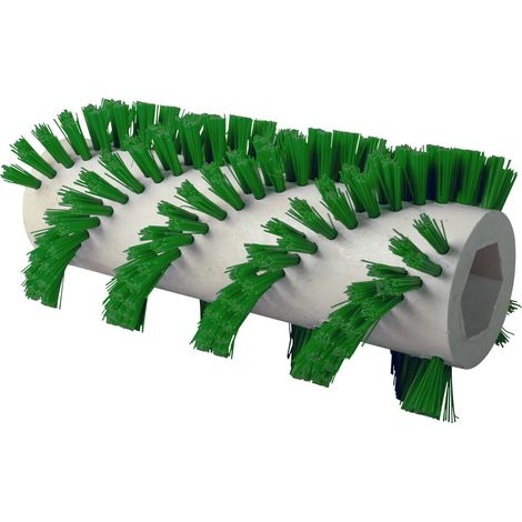 Grüne Nylon-Spiralbürste