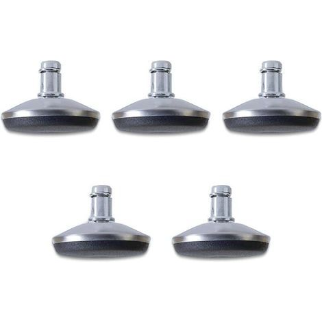 Office Chair Replacement Casters Swivel Casters for Fixed Base Diameter 7/16" (11 mm) Stem Compatible with Most Office Chairs (1/5)