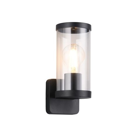 Applique murale extérieure noire E27 28W IP44 BONITO RL (1/3)