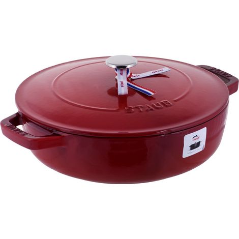 Chistera Cocotte 24 cm Rouge en Fonte (1/5)