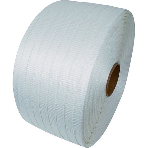 Feuillard textile tissé de largeur 19 mm et de longueur 600 mètres - CENPAC
