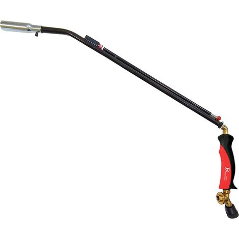 Désherbeur thermique à gaz 1100W Brule Herbes Allumage piezo + Adaptateur multicartouche de gaz Elimine Mauvaises Herbes INTEC (1/4)