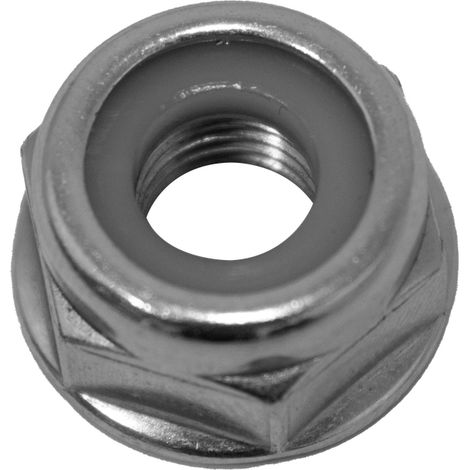 Bricoferr Écrou de serrage pour disque de débroussailleuse M8 x 1,25 (1/2)