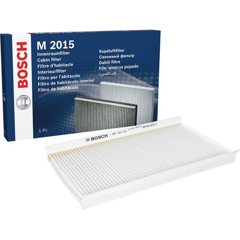 Bosch M2015 - Filtre d'habitacle standard - filtre à poussière et à pollen (1/5)
