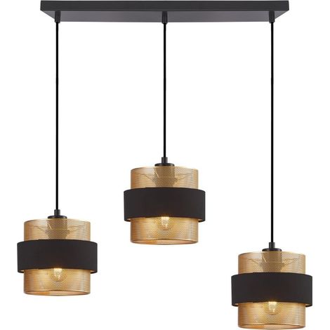 Lampada a sospensione Bans PND274673BKGD Italux (1/5)