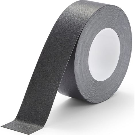 Nastro adesivo resiliente non abrasivo, nero, 50 mm/18,3 m (1/5)