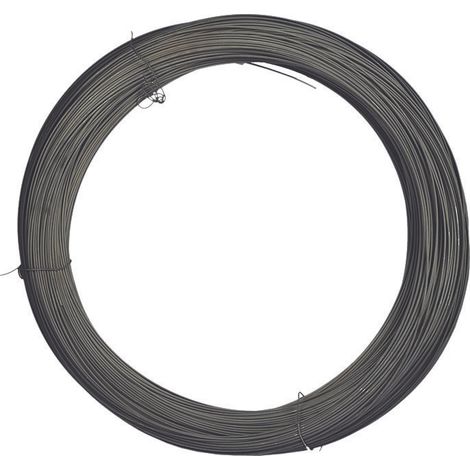 FILO FERRO COTTO NERO IN MATASSE- - n°12 filo  EE ¸ mm.180 - 25 kg T-REX