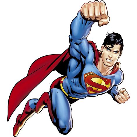 Sticker géant repositionnable Superman DC Comics 68,6CM X 101,6CM (1/3)