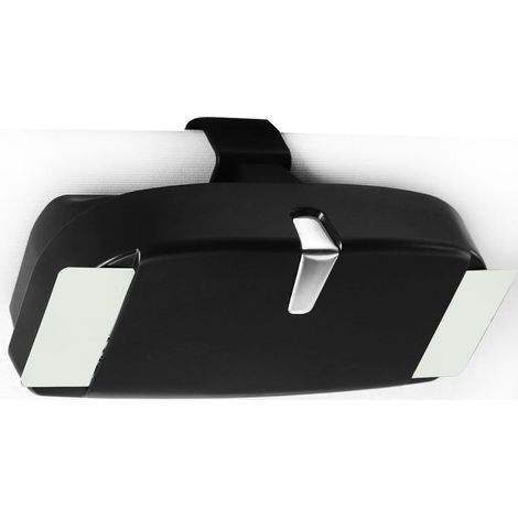 lunettes de voiture, boîte rangement soleil, magnétique, organiseur cartes