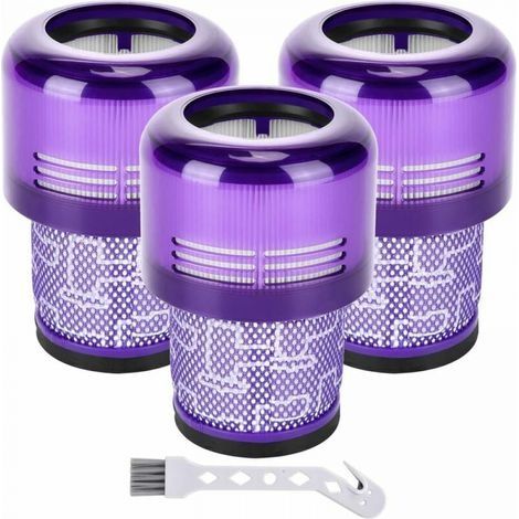 Filtres de Remplacement - Lot de 3 pour Aspirateur Dyson V11 Absolute Extra Pro Animal Torque Drive V15 Detect-aspirateur dyson (1/3)