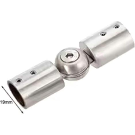 Connecteurs d'angle de tige fiables pour cabines de douche, connecteurs coudés réglables en acier inoxydable 304, adaptés aux cabines de douche. (1/3)