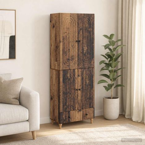 vidaXL Cabinet Set 2 pcs Engineered Wood (1/5)