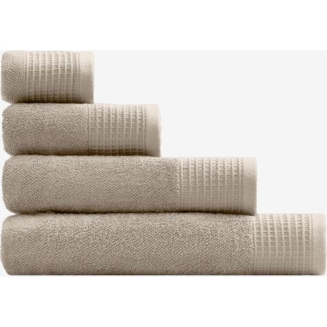 Asciugamano in spugna di cotone con bordo Claritone SKLUM            