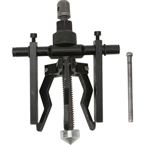 Abzieher für Lager, robuster Nabenabzieher aus Kohlenstoffstahl zum Ausbau von Riemenscheiben, Zahnrädern und Schwungrädern (12 bis 38 mm)