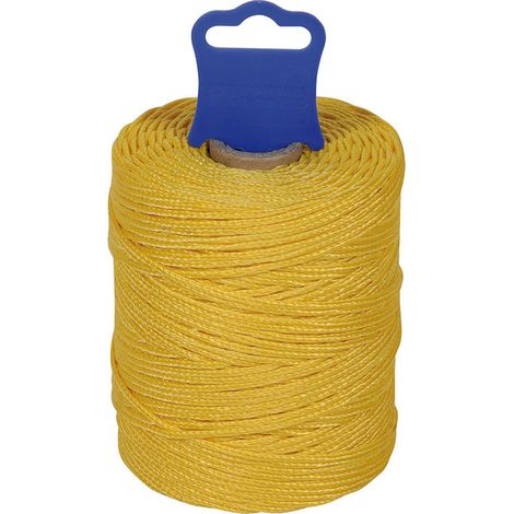 Fil polypropylène tressé jaune ROMBULL 200 mts - talla