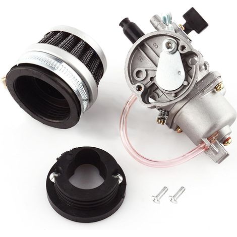 Vergaser mit Luftfilter, Zylinder-Kolben-Motorsatz, Vergaser mit Zündkerzendichtung für 47- und 49-cm³-Offroad-Motorräder, Boxermotoren, Motorräder, Karts, Roller und ATVs. (1/4)