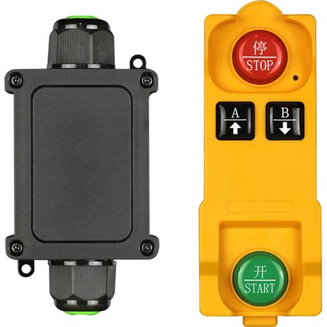 Ortviai Télécommande 2 boutons + Contrôleur 1 canal pour pompe à eau DC 12-80 V, étanche, GFSK, 433,92 MHz (1/5)