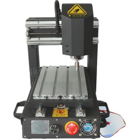 CNC-Graviermaschine, 400W Spindel, 3 Achsen, 220 V, 460 x 330 x 220 mm, GRBL-Controller (1/5)