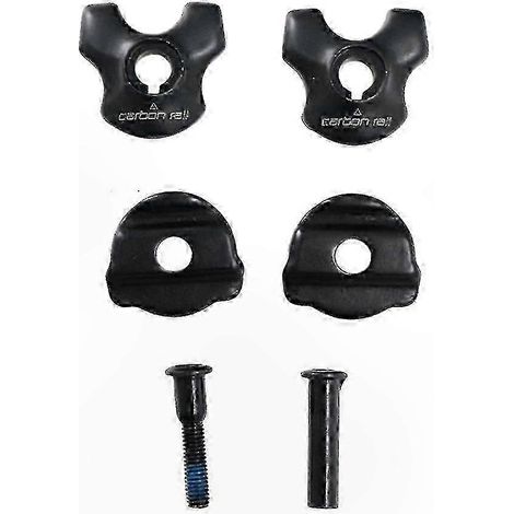 7x9 mm Carbonfaser-Montagehalterung für Fahrradsattel, ovaler/runder Klemmadapter für Sattelstütze, Fahrradrohrschelle (1/5)