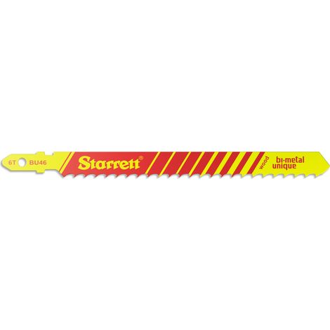 Hoja sierra calar Starret BU46-100MM Madera Blister 5 piezas