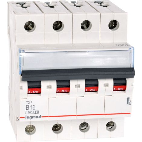 Leistungsschutzschalter Legrand s304 tx3 16A 4-polig