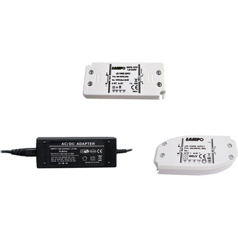 Converter 8W 230V-12V Termoplastico - LAMPO LS10/8W
