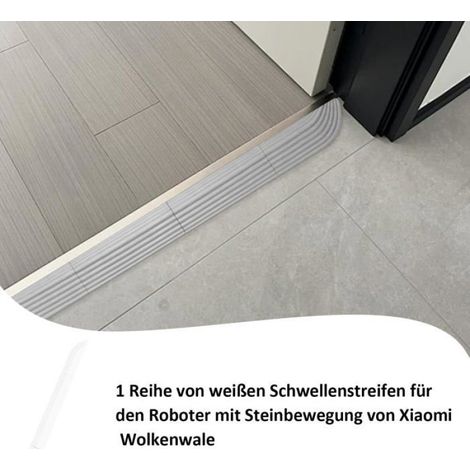 Rampe de seuil de porte pour robot aspirateur universel, rampe anti-chute surélévation, accessoire robot aspirateur Cuneary (1/5)