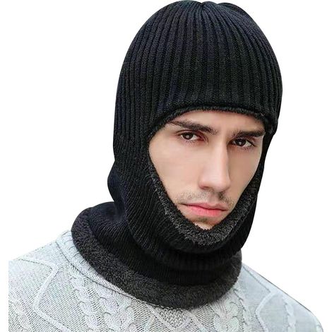 Cagoule Moto Hiver, Cagoule Moto Homme Thermique, Cagoules Homme et Femme, Balaclava Coupe-Vent, Ski Mask pour Ski Snowboard Moto Vélo Cyclisme Escalade Chasse et Autres Sports D'extérieur (1/5)