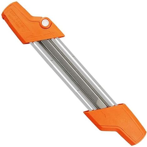 Kettensägenkettenschärfer, Werkzeug zum Schleifen von Holzbearbeitungsketten, leicht zu feilende Ersatzkette für Universal-Kettensägen (4,8 mm) (1/5)