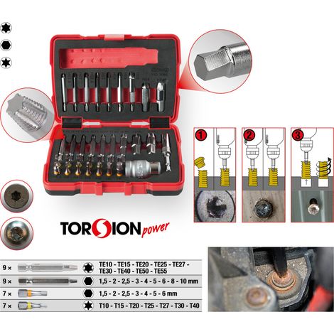 KS Tools 150.7060 Schraubendreher-Set 34teilig 1/4" (6.3 mm)