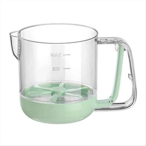 Semi automatique fouet main mixer, multifonctionnel crème distributeur pour cuisine, perfect pour baking et œuf beating (1/5)