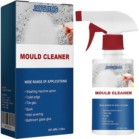 Mousse nettoyante anti-moisissures, 1 unité, 60 ml, spray anti-moisissures avec désodorisant et décontamination pour murs (1/4)