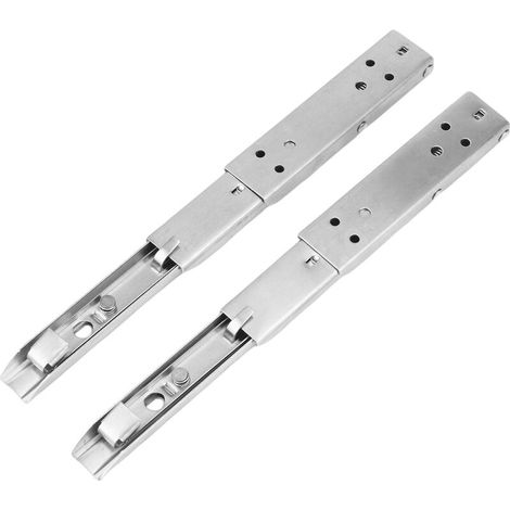 Support d'étagère pliable en 2 parties, robuste, en acier inoxydable, idéal pour gagner de la place sur votre plan de travail (support de bricolage A).