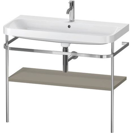 DURAVIT HP4838O9292 Console métallique autoportante avec HD.2 Plus