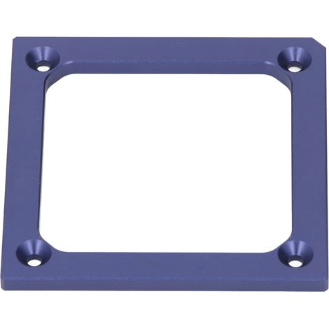 Gabarit d'ouverture pour prise de type 86, plaque de marquage pour boîtier inférieur de sortie monotrou en alliage d'aluminium (1/5)