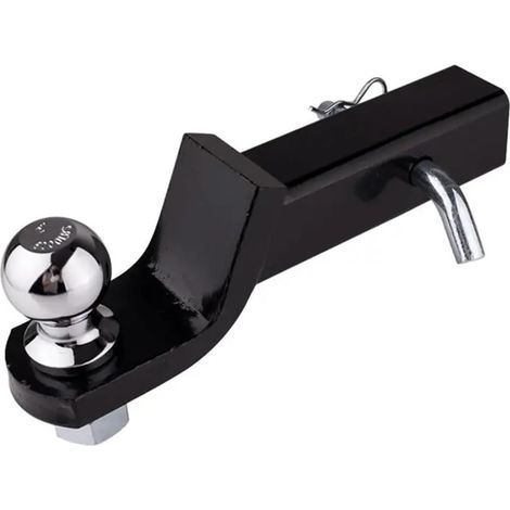 Support De Boule De Langue De Barre D'attelage De 2 Pouces, avec Boule D'attelage Et Goupille D'attelage, Pièces De Camping-Car, Accessoires De Camping-Car, Composants De Caravane (1/5)