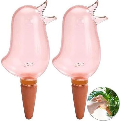 CSPARCV 16,6 x 7 cm, 2 Stück Bewässerungskugeln, automatische Tropfbewässerung für Pflanzen, automatisches Pflanzenbewässerungssystem, Bewässerung von Gartenpflanzen, für Zimmer- und Gartenpflanzen un (1/5)