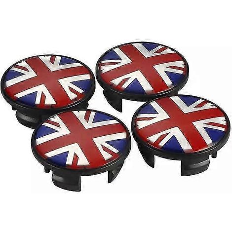 4 Stück 54 mm Radnabenkappen für MINI JOHN Cooper S Works JCW One+ R56 R60 R61 F54 F55 F56 F60 Autozubehör (1/2)