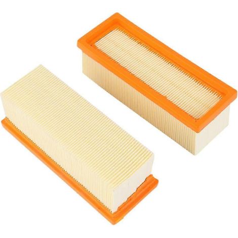 Lot de 2 filtres HEPA de rechange pour aspirateur eau et poussière Kärcher (1/5)