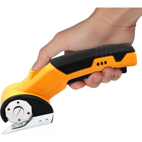 TRADE SHOP - Forbice Elettrica A Batteria 1500mah Cordless Taglierina Rotativa Velocità 320rpm Luce Led - (1/4)