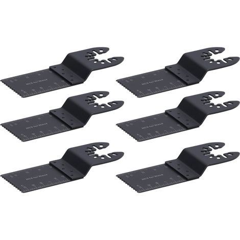 10-teiliges Set oszillierender Sägeblätter, Universal-Werkzeugset mit Schnellverschluss für Holz und Metall (1/5)