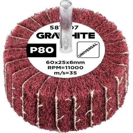 Disco abrasivo Graphite 58t407 60 mm diametro 11000 giri
