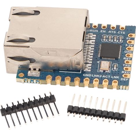 Module Mini UART vers Ethernet Haute Intégration, Support IP TCP UDP HTTP ARP ICMP DHCP DNS, Connexion Ethernet Fiable